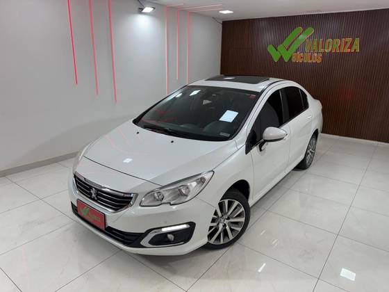 PEUGEOT 408 1.6 GRIFFE 16V TURBO FLEX 4P AUTOMÁTICO PEUGEOT 408 1.6 GRIFFE 16V TURBO FLEX 4P AUTOMÁTICO